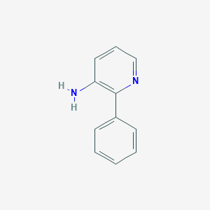 molecular formula C11H10N2 B110993 3-Amino-2-phenylpyridine CAS No. 101601-80-3