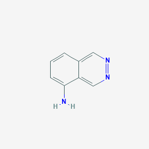 molecular formula C8H7N3 B111006 5-Aminophthalazine CAS No. 102072-84-4