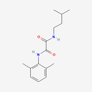 molecular formula C15H22N2O2 B11100716 N-(2,6-dimethylphenyl)-N'-(3-methylbutyl)ethanediamide 