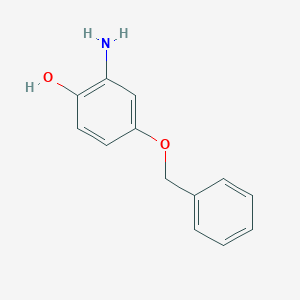 molecular formula C13H13NO2 B111017 2-Amino-4-(benzyloxy)phenol CAS No. 102580-07-4