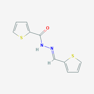 molecular formula C10H8N2OS2 B11102166 N'-(2-thienylmethylene)-2-thiophenecarbohydrazide 