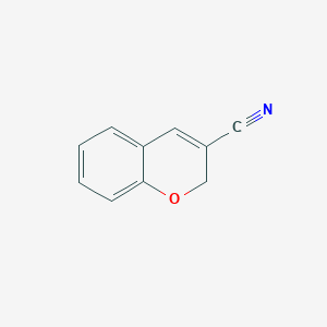 molecular formula C10H7NO B111033 2H-chromene-3-carbonitrile CAS No. 57543-66-5