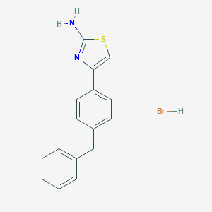 4-(4-Benzylphenyl)-1,3-thiazol-2-amine hydrobromide