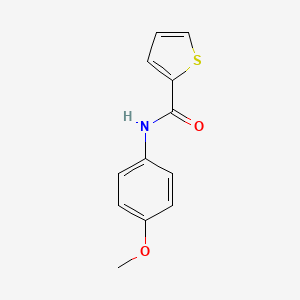 molecular formula C12H11NO2S B11108074 N-(4-Methoxyphenyl)-2-thiophenecarboxamide CAS No. 64419-14-3