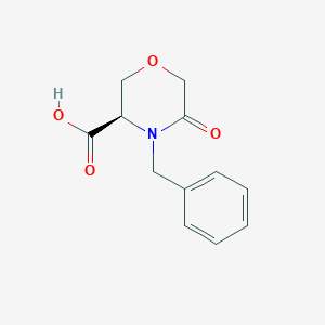 (R)-4-Benzyl-5-oxo-3-morpholinecarboxylic Acid