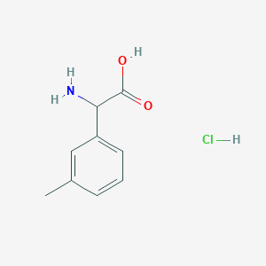 2-Amino-2-(3-methylphenyl)acetic acid hydrochloride