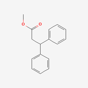 molecular formula C16H16O2 B11114228 Methyl 3,3-diphenylpropanoate 