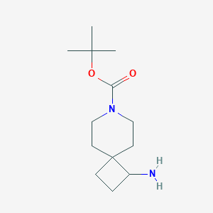 Tert-butyl 1-amino-7-azaspiro[3.5]nonane-7-carboxylate