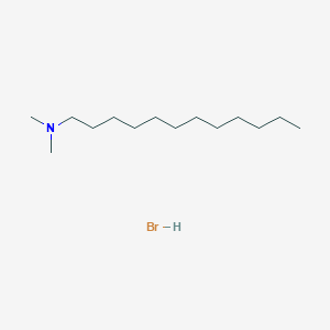 molecular formula C14H32BrN B011115 Dodecyldimethylammonium bromide CAS No. 19959-22-9