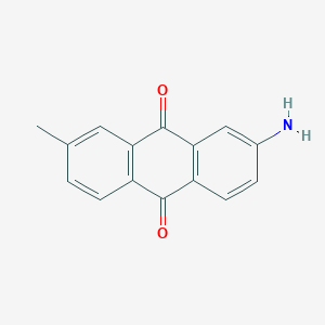 molecular formula C15H11NO2 B11115534 2-Amino-7-methylanthracene-9,10-dione 