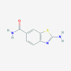 2-Amino-1,3-benzothiazole-6-carboxamide