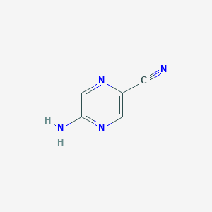 5-Aminopyrazine-2-carbonitrile