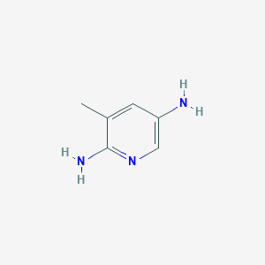 molecular formula C6H9N3 B011119 3-Methylpyridine-2,5-diamine CAS No. 106070-58-0