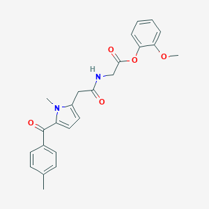 molecular formula C24H24N2O5 B011123 Amtolmetin guacil CAS No. 104076-16-6