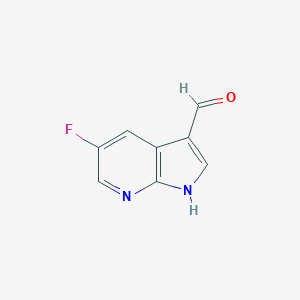 5-Fluoro-1H-pyrrolo[2,3-b]pyridine-3-carbaldehyde