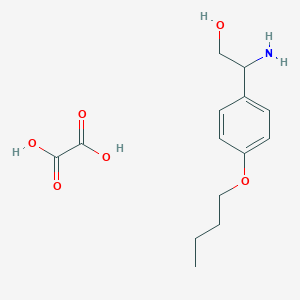 2-Amino-2-(4-butoxyphenyl)ethanol oxalate