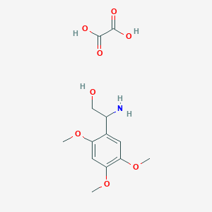 2-Amino-2-(2,4,5-trimethoxyphenyl)ethanol oxalate