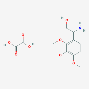 2-Amino-2-(2,3,4-trimethoxyphenyl)ethanol oxalate