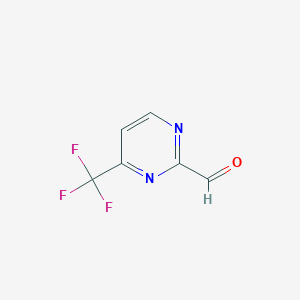 4-(Trifluoromethyl)pyrimidine-2-carbaldehyde