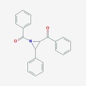 (1-Benzoyl-3-phenylaziridin-2-yl)-phenylmethanone