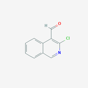 molecular formula C10H6ClNO B111362 3-Chloroisoquinoline-4-carbaldehyde CAS No. 120285-29-2