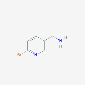 molecular formula C6H7BrN2 B111386 (6-Bromopyridin-3-yl)methanamine CAS No. 120740-10-5