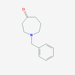 molecular formula C13H17NO B111387 1-Benzylazepan-4-one CAS No. 1208-75-9