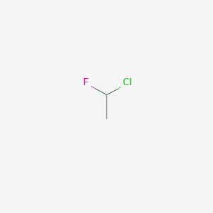 molecular formula C2H4ClF B011141 1-Chloro-1-fluoroethane CAS No. 110587-14-9
