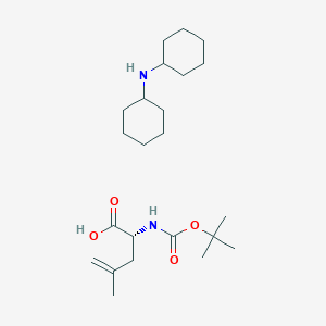 molecular formula C23H42N2O4 B111420 Boc-4,5-dehydro-D-leu-OH dcha CAS No. 1217776-08-3