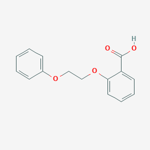 molecular formula C15H14O4 B011143 2-(2-Phenoxyethoxy)benzoic acid CAS No. 101093-93-0