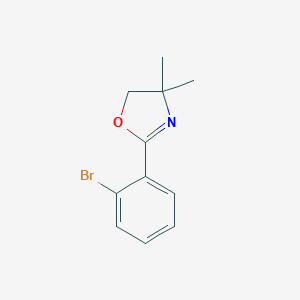 2-(2-Bromophenyl)-4,4-dimethyl-4,5-dihydro-1,3-oxazole