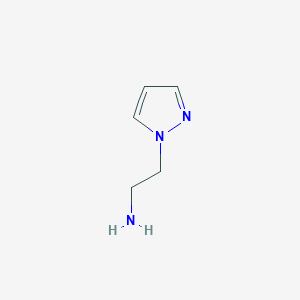 molecular formula C5H9N3 B011149 2-(1H-pyrazol-1-yl)ethanamine CAS No. 101395-71-5