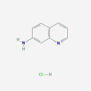 molecular formula C9H9ClN2 B111493 盐酸 7-氨基喹啉 CAS No. 1246556-01-3