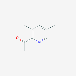 molecular formula C9H11NO B011157 1-(3,5-Dimethylpyridin-2-YL)ethanone CAS No. 110788-51-7