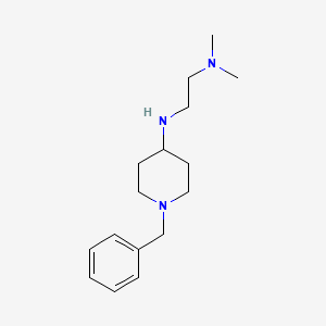 molecular formula C16H27N3 B11157177 N'-(1-benzylpiperidin-4-yl)-N,N-dimethylethane-1,2-diamine 