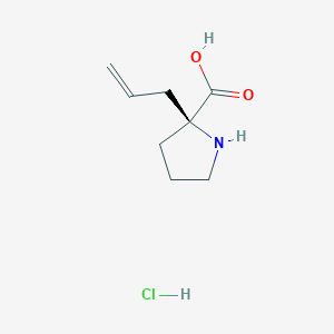 (S)-alpha-Allyl-proline hydrochloride