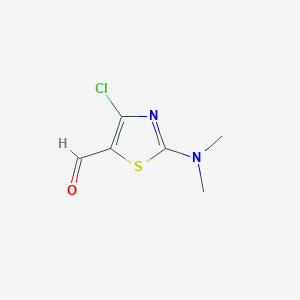 4-Chloro-2-(dimethylamino)-1,3-thiazole-5-carbaldehyde