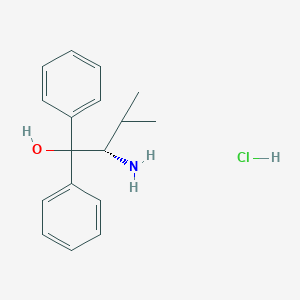 (S)-2-Amino-3-methyl-1,1-diphenylbutan-1-ol hydrochloride