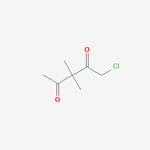 1-Chloro-3,3-dimethylpentane-2,4-dione
