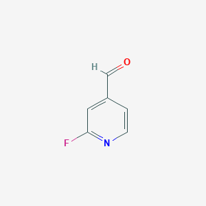 molecular formula C6H4FNO B111655 2-Fluoroisonicotinaldehyde CAS No. 131747-69-8