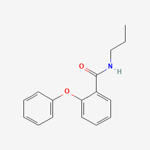 molecular formula C16H17NO2 B11170280 2-phenoxy-N-propylbenzamide 