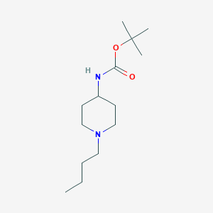 4-(N-BOC-Amino)-1-butylpiperidine