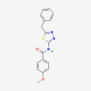 molecular formula C17H15N3O2S B11175535 WAY-232897 