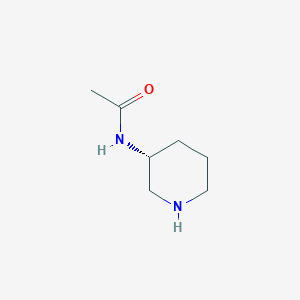 molecular formula C7H14N2O B111767 (R)-N-(Piperidin-3-yl)acetamide CAS No. 1286317-53-0