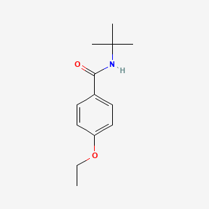 molecular formula C13H19NO2 B11178001 N-tert-butyl-4-ethoxybenzamide 