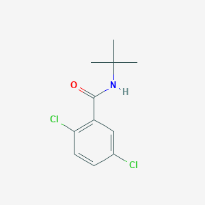 molecular formula C11H13Cl2NO B11178086 N-tert-butyl-2,5-dichlorobenzamide 