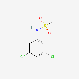 molecular formula C7H7Cl2NO2S B11178490 N-(3,5-dichlorophenyl)methanesulfonamide 