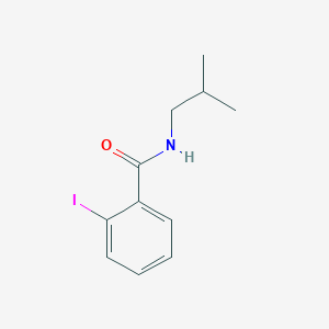 molecular formula C11H14INO B11178804 2-iodo-N-(2-methylpropyl)benzamide 