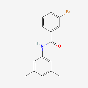molecular formula C15H14BrNO B11179167 3-bromo-N-(3,5-dimethylphenyl)benzamide 