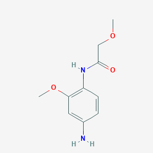 N-(4-amino-2-methoxyphenyl)-2-methoxyacetamide